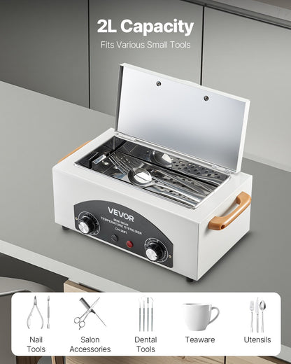High Temperature Autoclave Machine, 2L, 300W High Temperature Cleaner Machine Box with Adjustable Temperature V952-GWXDQ15L0000R49V7001V3