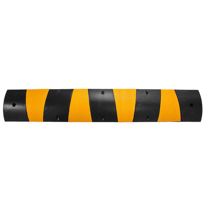 2pcs 6 Feet Rubber Driveway Modular Heavy Duty Speed 185 x 31 x 5.5 cm Cable Protector Ramp for Garage Gravel V952-GXB2G6FTZHHXJJSD1V0