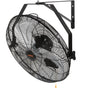 Industrial Wall Mount Fan Waterproof Metal Fan 17.6'' 3 Speed Airflow V952-GYBGSFS18INCH2HS2V3