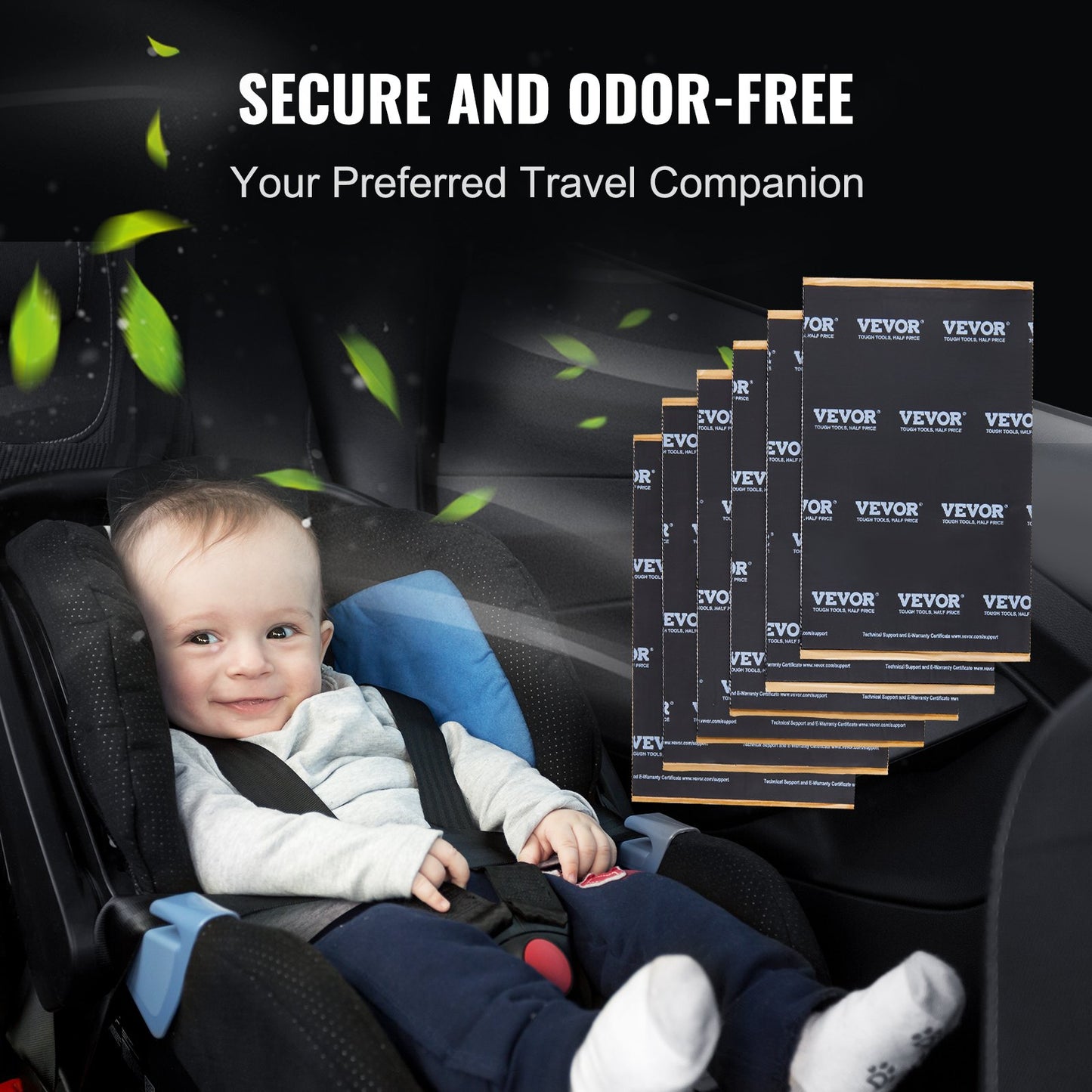 Car Sound Deadening Mat, 200 mil 2.3sq.m Car Sound Dampening Material, Butyl Automotive Sound Deadener, Noise V952-GYDPZDJXJ25S9U045V0