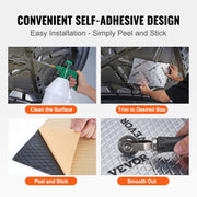Car Sound Deadening Mat, 80 mil 3.3sq.m Car Sound Dampening Material, Butyl Automotive Sound Deadener, Noise V952-GYDPZLBDJXJ3UGX2HV0