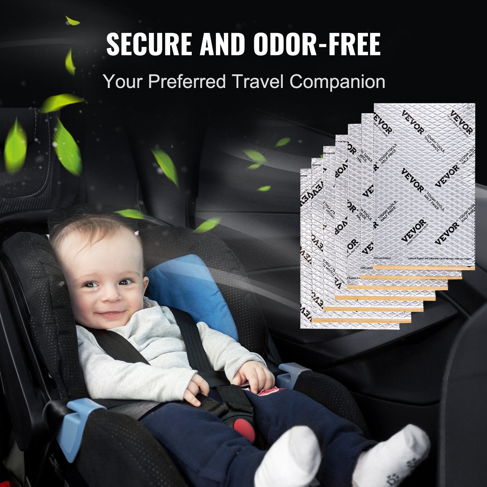 Car Sound Deadening Mat, 50 mil 4.8sq.m Car Sound Dampening Material, Butyl Automotive Sound Deadener, Noise V952-GYDPZLBDJXJ5LXCK9V0