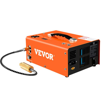 PCP Air Compressor Pump 12V 4500PSI Auto High Pressure Scuba Airgun Pump V952-GYDQBCSZD220VRQKUV3