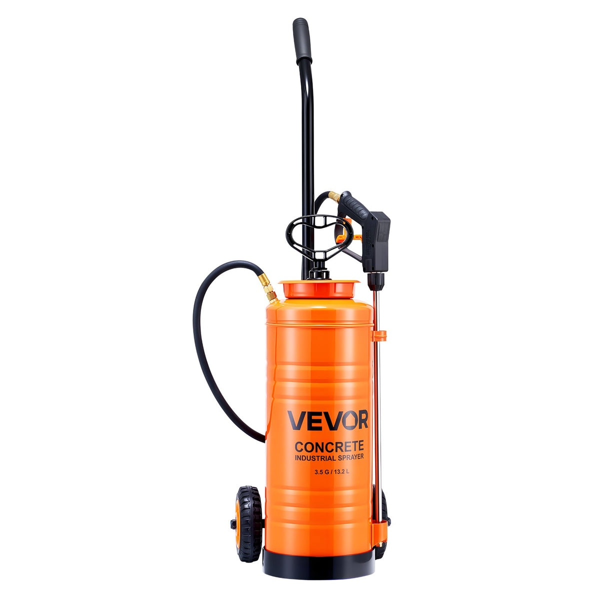 Industrial Concrete Sprayer with Wheeled Cart, 14L Stainless Steel Sprayer, Heavy Duty Tri-Poxy Pump V952-GYJBXGPWQ35GQUIZ8001V0