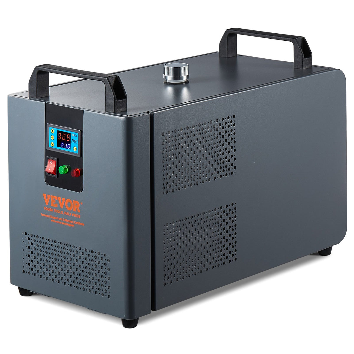 Industrial Water Chiller, KH-6000, 200W Industrial Water Cooler Cooling System with Compressor 12 L Water V952-GYLS72LMIN12LP9R6V3