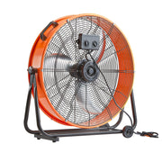 Drum Fan 24 Inch High Velocity Industrial Use 3-Speed Timer for Warehouse V952-GYLSFS24YCACQCOS3V3