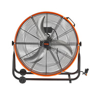 Drum Fan 24 Inch High Velocity Industrial Use 3-Speed 8600CFM for Warehouse V952-GYLSFS24YCACTZXEZV3