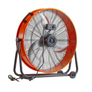 Drum Fan 24 Inch High Velocity Industrial Use 3-Speed 8600CFM for Warehouse V952-GYLSFS24YCACTZXEZV3