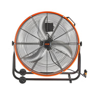 Drum Fan 24 In High Velocity Industrial Infinitely Variable Speed 7935CFM V952-GYLSFS24YCECZY0SLV3