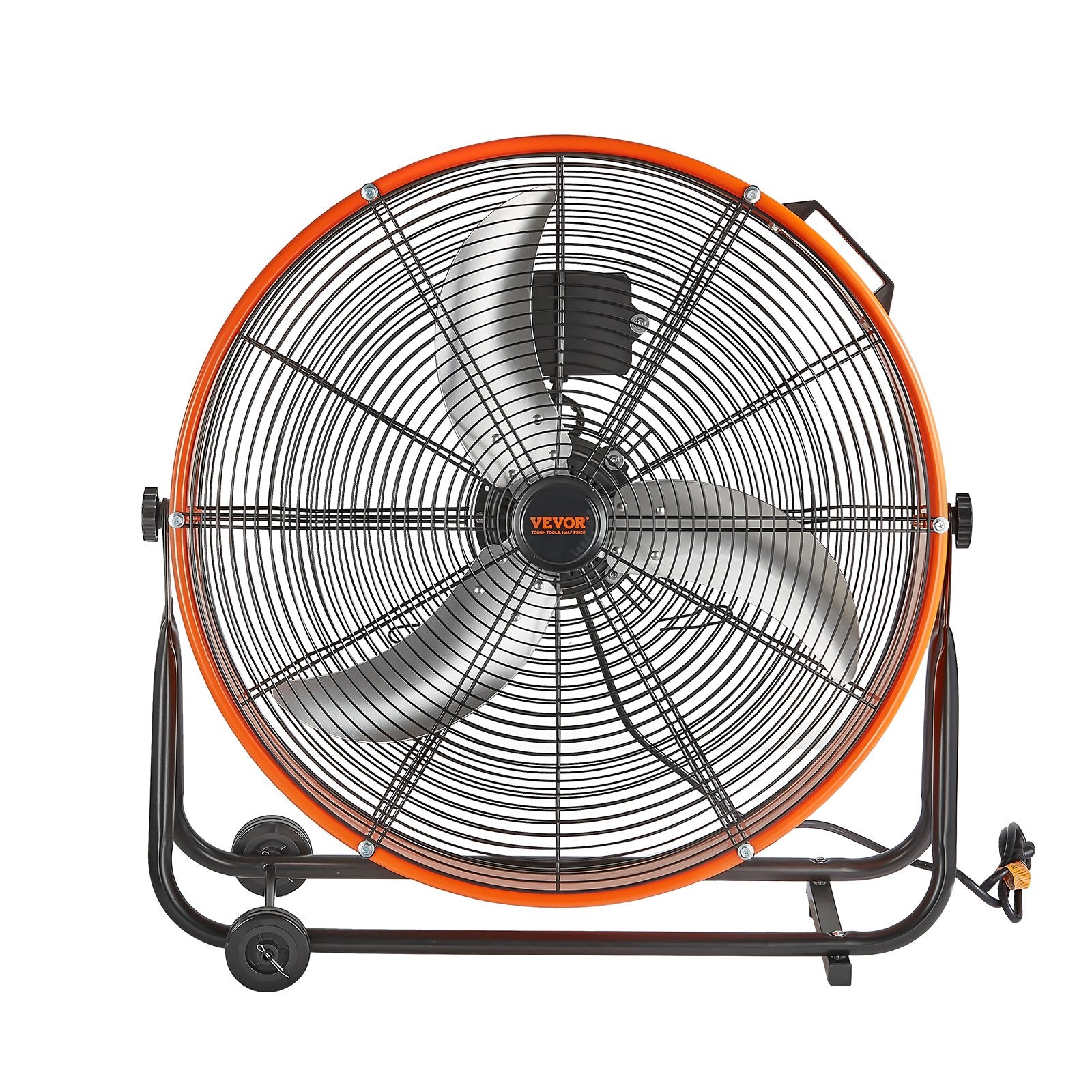 Drum Fan 24 In High Velocity Industrial Infinitely Variable Speed 7935CFM V952-GYLSFS24YCECZY0SLV3