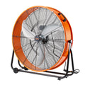 Drum Fan 30 Inch High Velocity Industrial Use 3-Speed 13000CFM for Warehouse V952-GYLSFS30YCACB1SPBV3