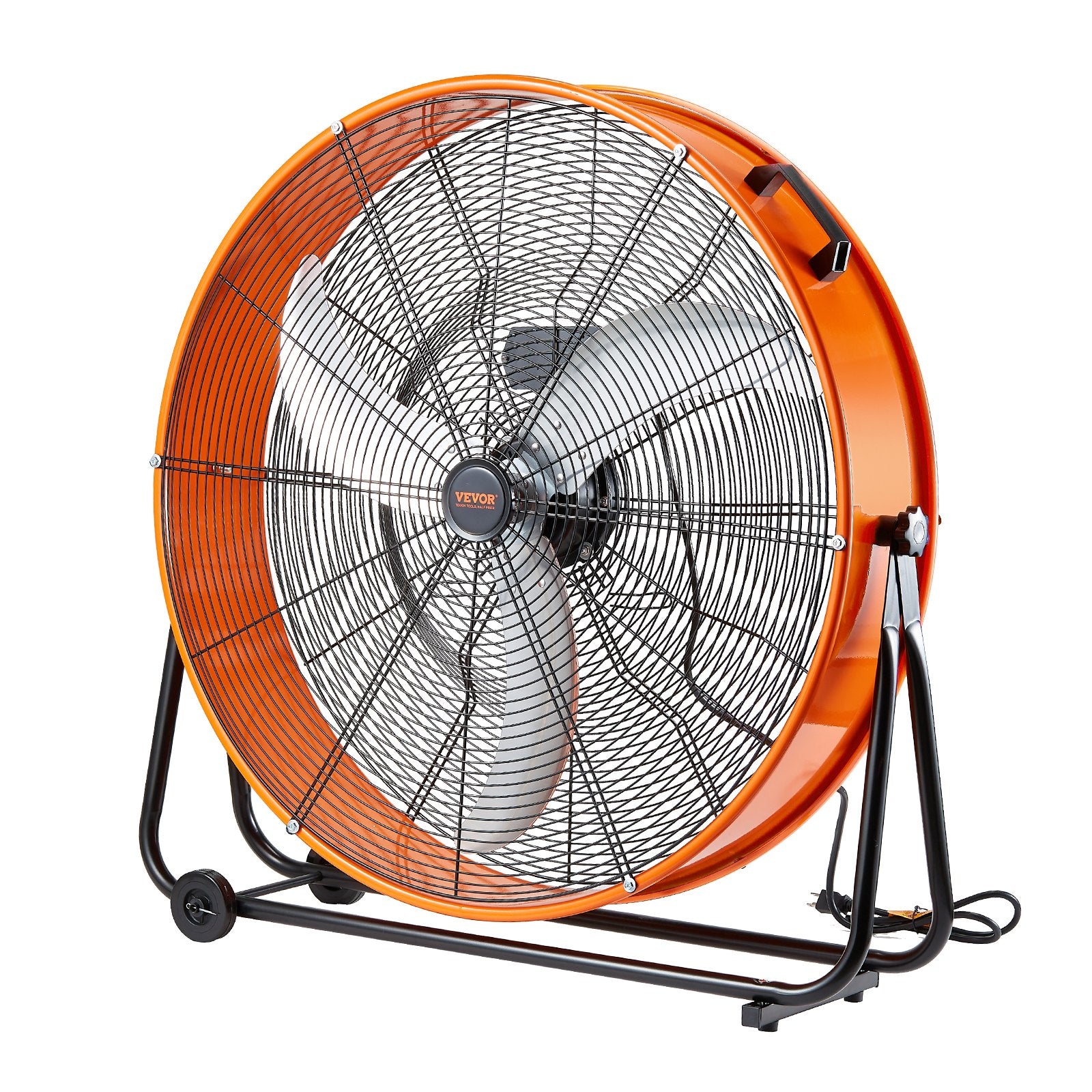 Drum Fan 30 Inch High Velocity Industrial Use 3-Speed 13000CFM for Warehouse V952-GYLSFS30YCACB1SPBV3