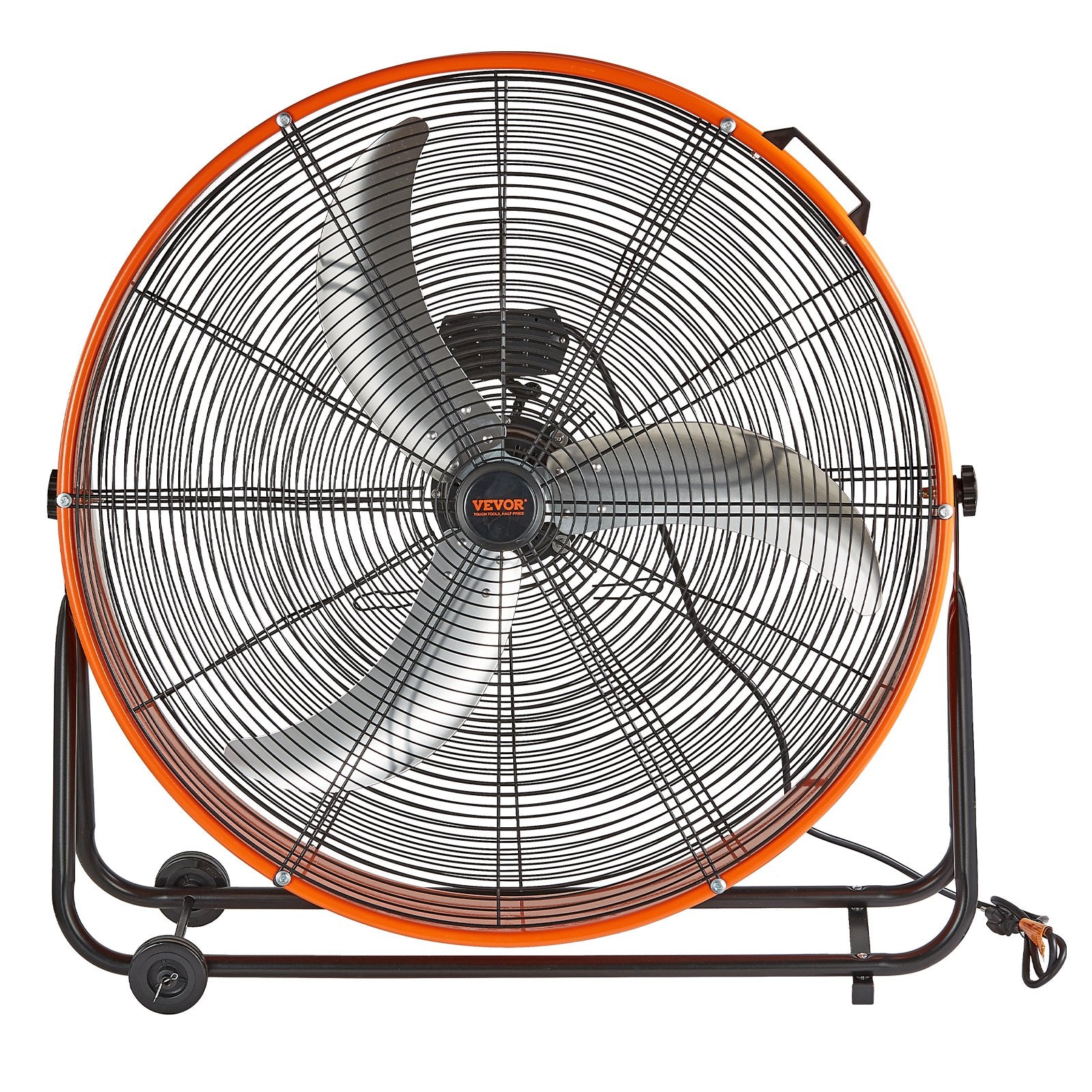 Drum Fan 30 Inch High Velocity Industrial Use 3-Speed 13000CFM for Warehouse V952-GYLSFS30YCACB1SPBV3