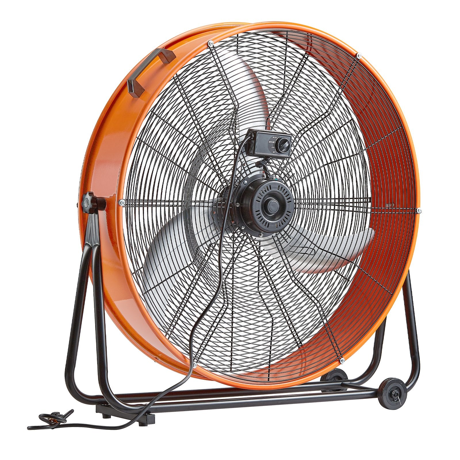 Drum Fan 30 Inch High Velocity Industrial Use 3-Speed 13000CFM for Warehouse V952-GYLSFS30YCACB1SPBV3