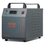 Industrial Water Chiller, CW-3000, 80W Air-Cooled Industrial Water Cooler Cooling System with 12 L Water Tank V952-GYLSJFLS12L19G97PV3
