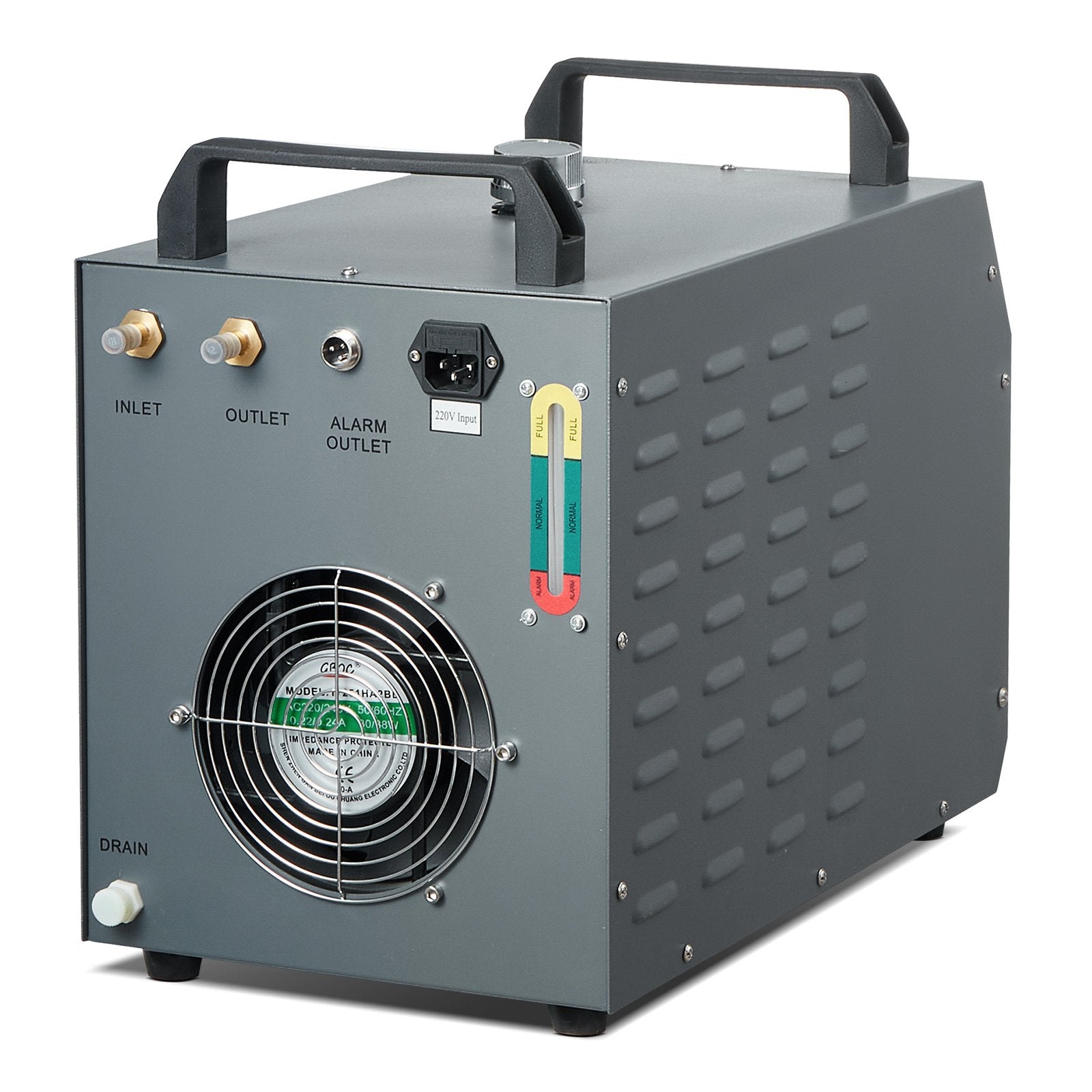 Industrial Water Chiller, CW-3000(PRO), 150W Air-Cooled Industrial Water Cooler Cooling System with 12L Water V952-GYLSJFLS12L1YAX14V3