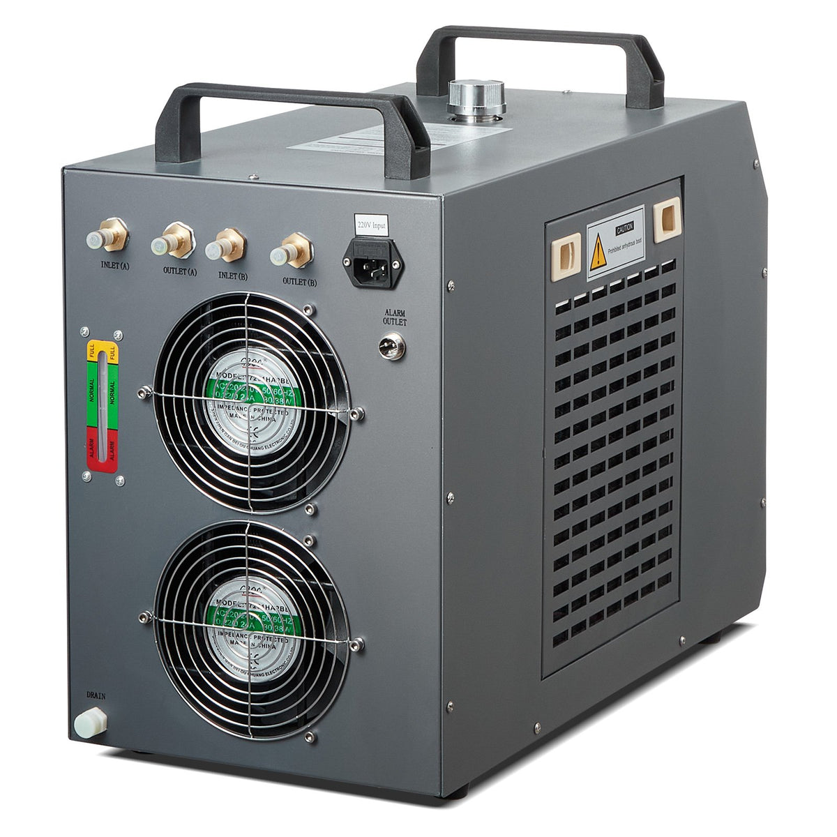 Industrial Water Chiller, CW-5202, Industrial Water Cooler Cooling System with Built-in Compressor 7L Water V952-GYLSJYSJS7L18IJHWV3
