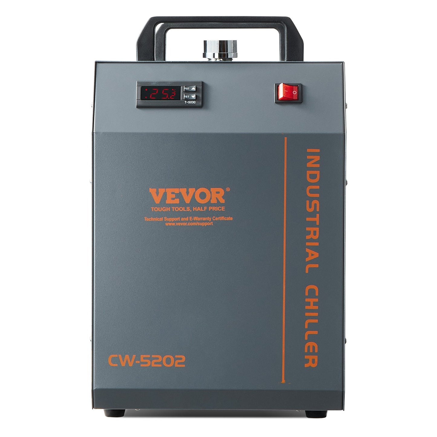 Industrial Water Chiller, CW-5202, Industrial Water Cooler Cooling System with Built-in Compressor 7L Water V952-GYLSJYSJS7L18IJHWV3