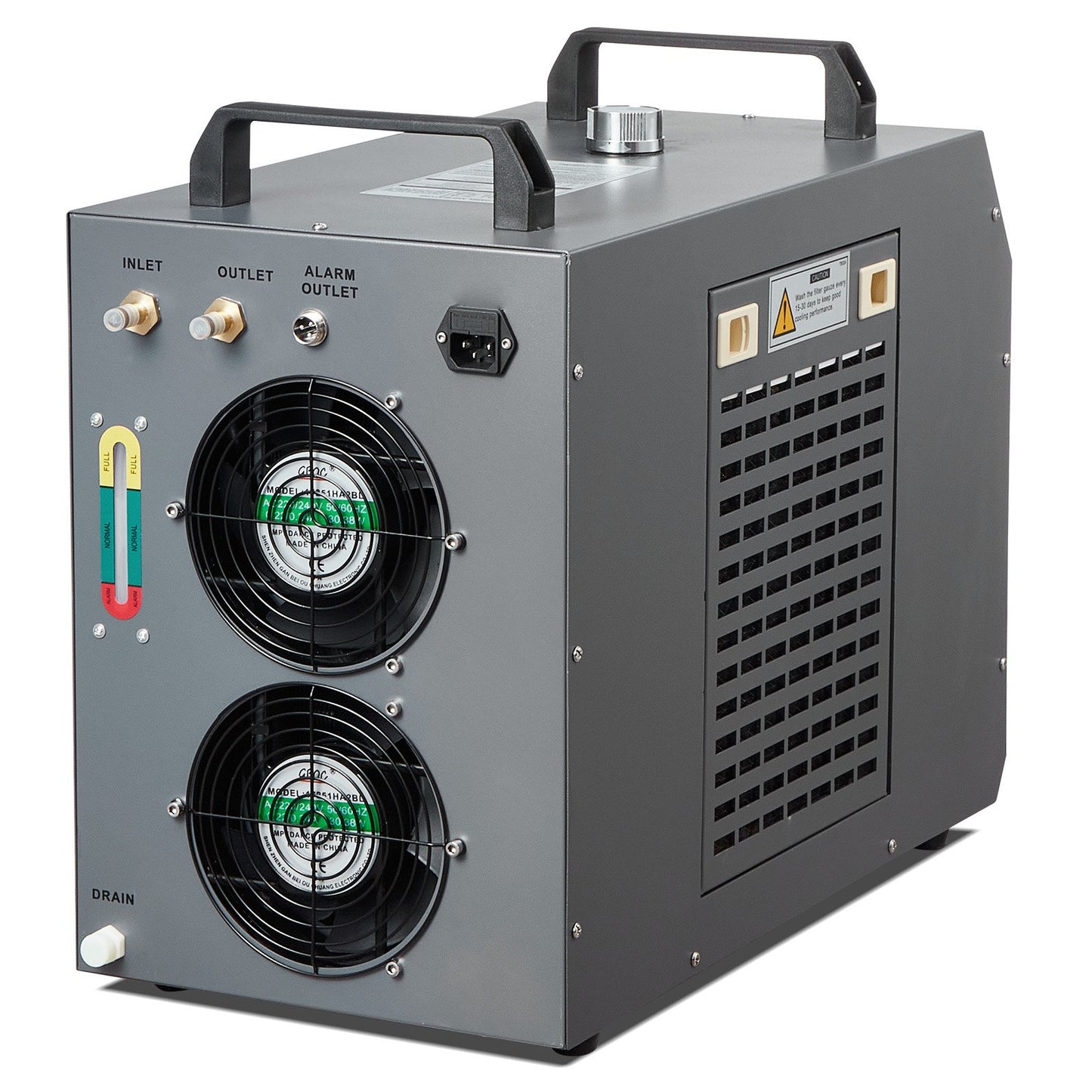 Industrial Water Chiller, CW-5200, Industrial Water Cooler Cooling System with Built-in Compressor 7L Water V952-GYLSJYSJS7L1LBEPIV3