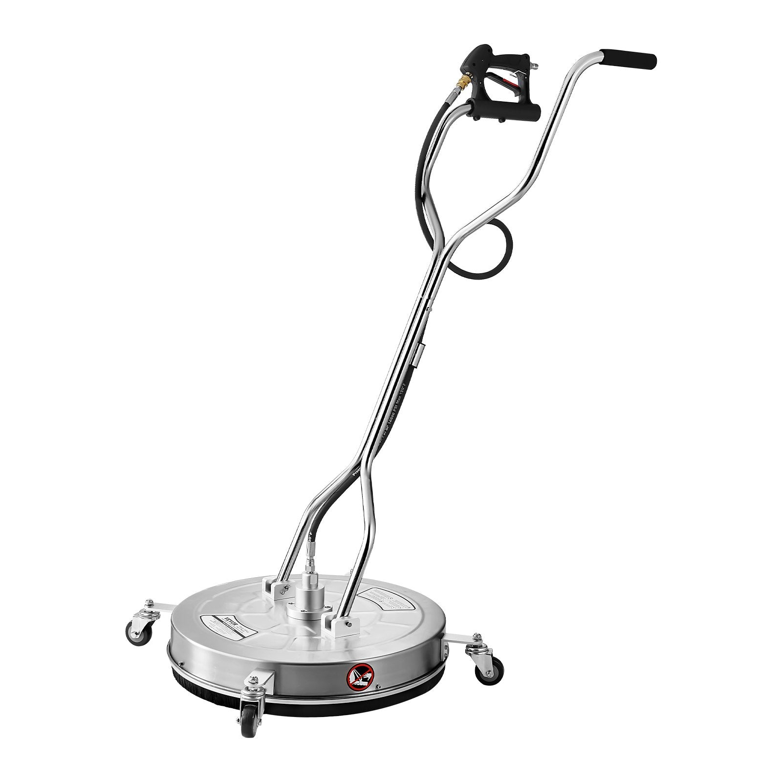 24" Pressure Washer Surface Cleaner, Stainless Steel Pressure Washer Attachments with 4 Wheels, 4000 Max PSI, V952-GYQXJBMQJQYPKEO1LV0