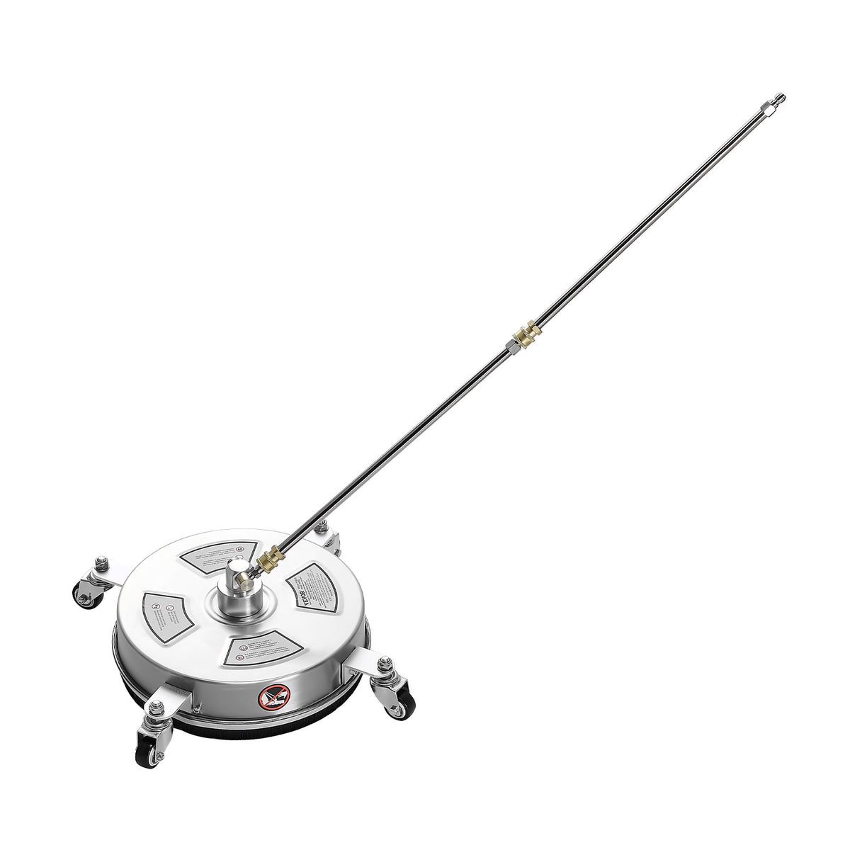 14" Pressure Washer Surface Cleaner, Stainless Steel Pressure Washer Attachments with 4 Wheels, 4000 Max PSI, V952-GYQXJBMQJQYPLEQRIV0
