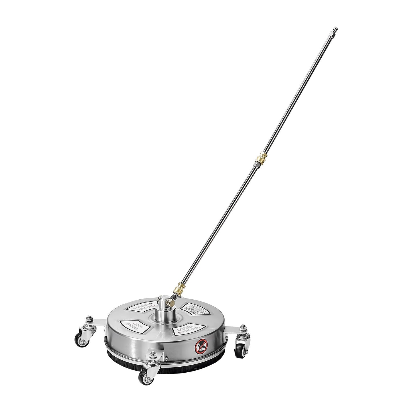 14" Pressure Washer Surface Cleaner, Stainless Steel Pressure Washer Attachments with 4 Wheels, 4000 Max PSI, V952-GYQXJBMQJQYPLEQRIV0