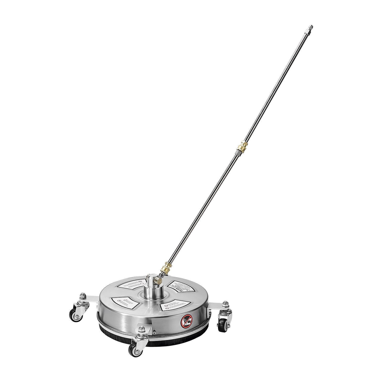 14" Pressure Washer Surface Cleaner, Stainless Steel Pressure Washer Attachments with 4 Wheels, 4000 Max PSI, V952-GYQXJBMQJQYPLEQRIV0