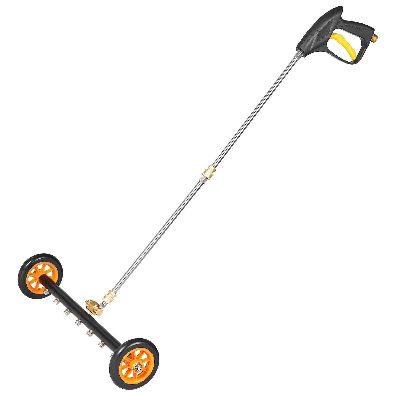 24" Pressure Washer Undercarriage Cleaner, Stainless Steel Surface Cleaner for Pressure Washer, 4000 Max PSI, V952-GYQXJBMQJQZGQLB0WV0