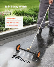 16" Pressure Washer Undercarriage Cleaner, Stainless Steel Surface Cleaner for Pressure Washer, 4000 Max PSI, V952-GYQXJBMQJQZGW7HOZV0