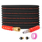 Pressure Washer Hose, 100FT, Kink Free 3/8"-14.8 Male, 3/8"-15 Female For Most Brand Pressure Washers, 4.9'' V952-GYQXRG100FT3TSQ9MV0