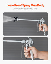 Airless Paint Spray Gun and Hose Kit 3600PSI with Extension Rods Filters V952-GYWQPTJRGJPJ60PDZV0