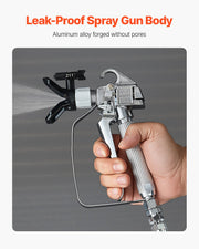 Airless Paint Spray Gun 3600PSI High Pressure Airless Spray Gun with 5Tips V952-GYWQPTJRGJPJSGQJDV0