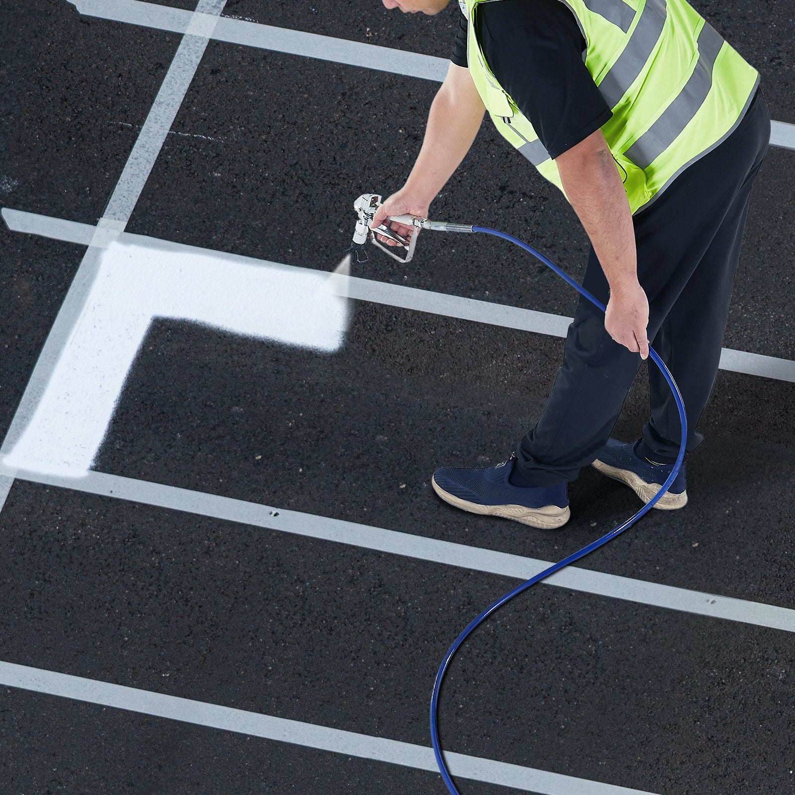 25ft Airless Paint Sprayer Hose 1/4 in Universal Airless Paint Spray Hose V952-GYWQPTJRGJPJUJUBPV0