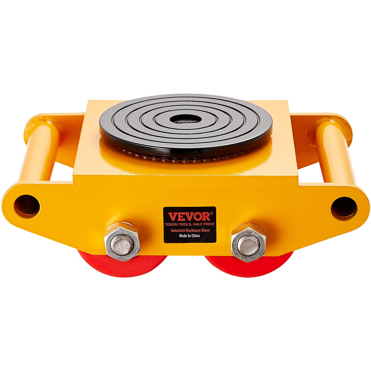Machinery Skate Dolly Machinery Mover 13200lbs/6T Carbon Steel 4 PU Wheels V952-GYXTKHSG16TPU4PRFV0
