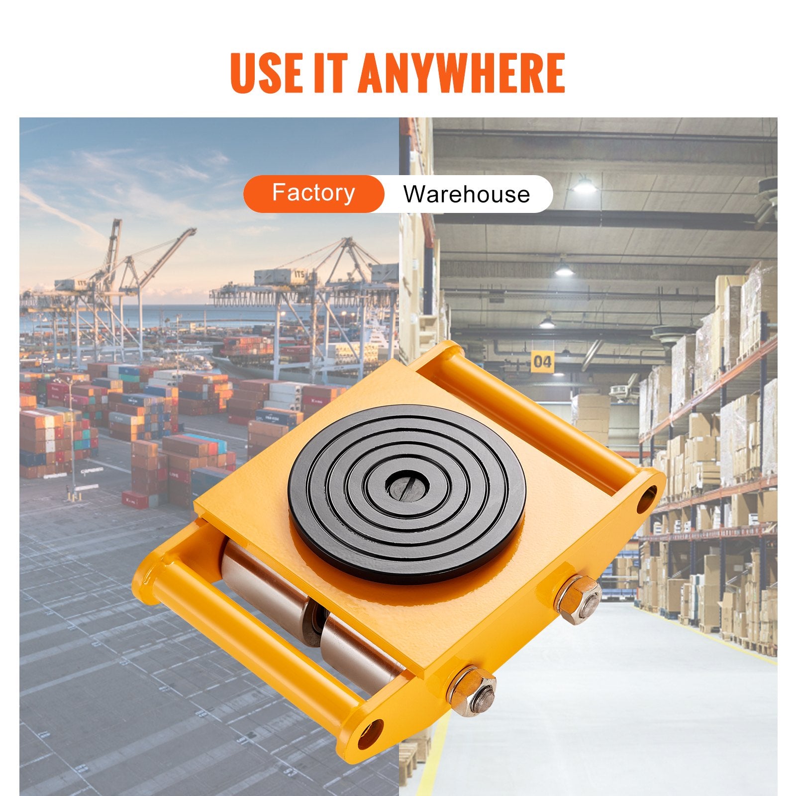 4PCS Machinery Skate Dolly Mover Skate 26455LBS/12T 4 Carbon Steel Wheels V952-GYXTKHSGFG46TAFK1V0