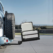 60" x 24" x 14", Hitch Cargo Carrier, 500 lbs Capacity Hitch Cargo Carrier with Anti-Rattle Hitch Stabilizer, V952-GZBDPDECKFGZO1MA7V0