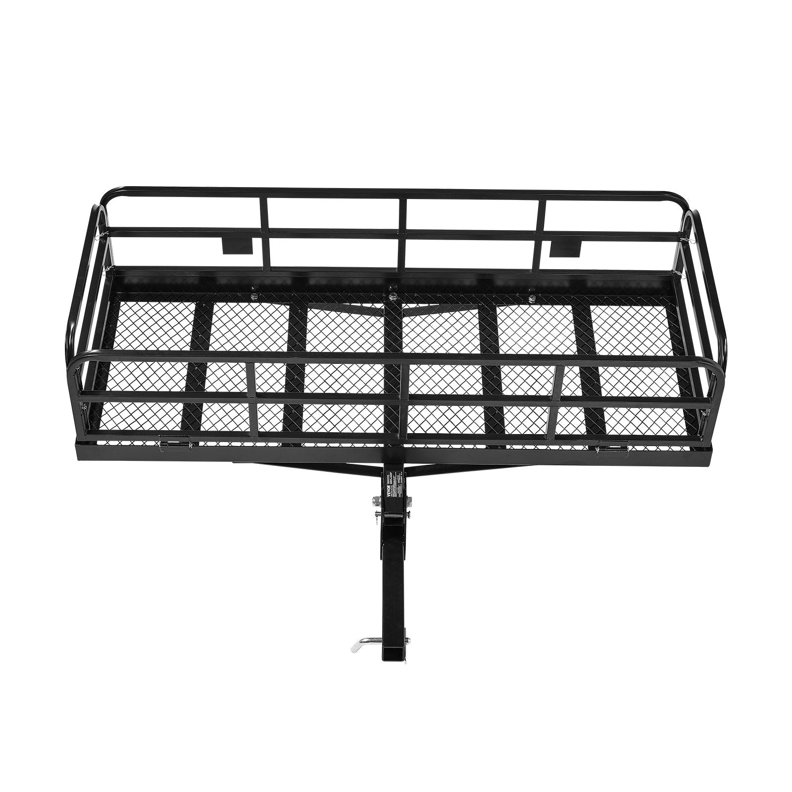 60" x 24" x 14", Hitch Cargo Carrier, 500 lbs Capacity Hitch Cargo Carrier with Anti-Rattle Hitch Stabilizer, V952-GZBDPDECKFGZO1MA7V0