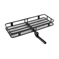 60" x 24" x 6", Hitch Cargo Carrier, 500 lbs Capacity Hitch Cargo Carrier with Cargo Net with Hook & V952-GZBDPDECKFGZR2EQ5V0