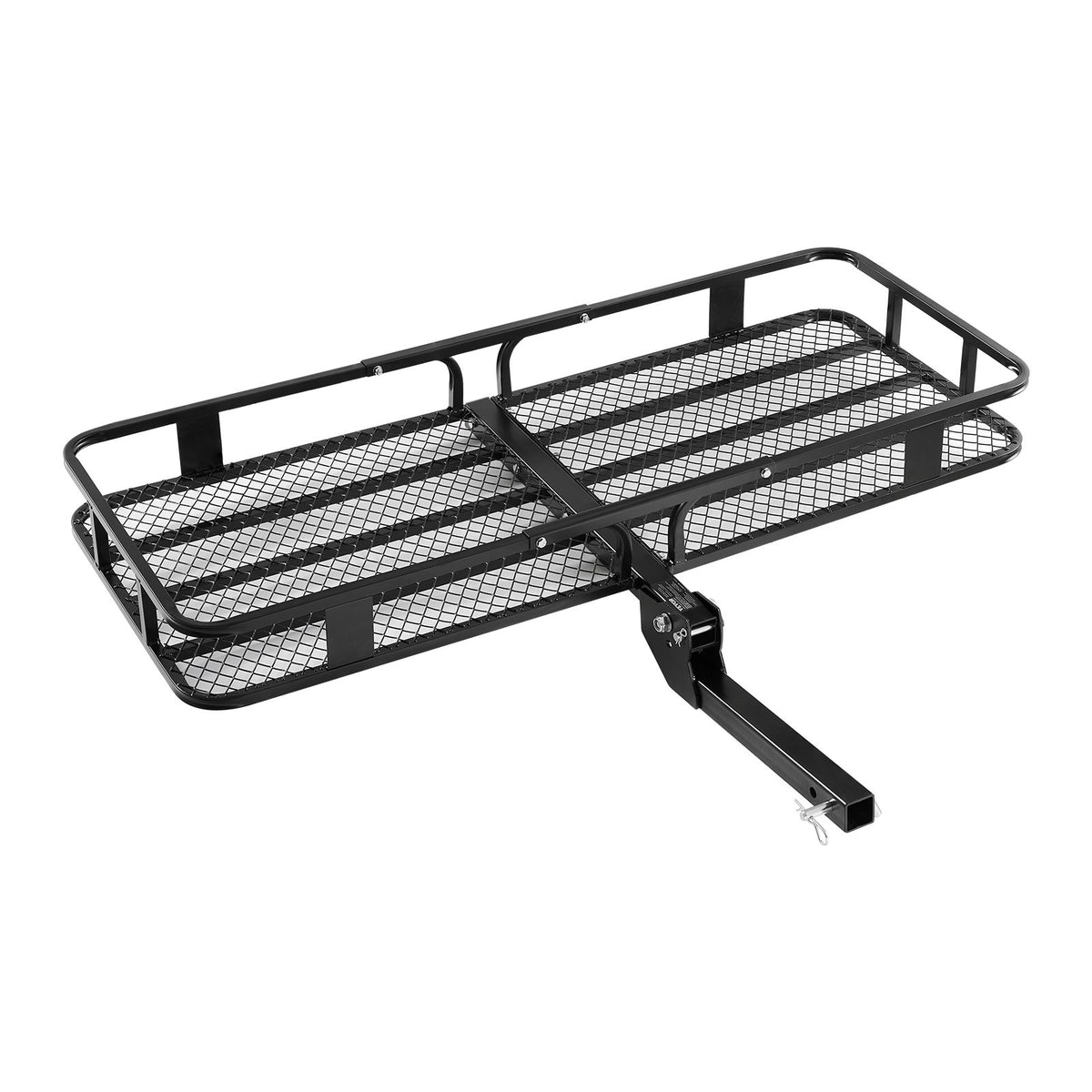 60" x 24" x 6", Hitch Cargo Carrier, 500 lbs Capacity Hitch Cargo Carrier with Cargo Net with Hook & V952-GZBDPDECKFGZR2EQ5V0