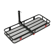 60" x 24" x 6", Hitch Cargo Carrier, 500 lbs Capacity Hitch Cargo Carrier with Cargo Net with Hook & V952-GZBDPDECKFGZR2EQ5V0