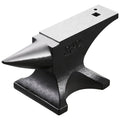 Single Horn Anvil, 55lbs Cast Steel Anvil, High Hardness Rugged Round Horn Anvil for Blacksmiths, with Large V952-GZDJG25KG000U4QUNV0
