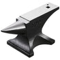 Single Horn Anvil, 55lbs Cast Steel Anvil, High Hardness Rugged Round Horn Anvil for Blacksmiths, with Large V952-GZDJG25KG000U4QUNV0