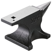 Single Horn Anvil, 55lbs Cast Steel Anvil, High Hardness Rugged Round Horn Anvil for Blacksmiths, with Large V952-GZDJG25KG000U4QUNV0