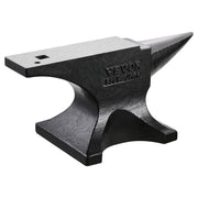 Single Horn Anvil, 55lbs Cast Steel Anvil, High Hardness Rugged Round Horn Anvil for Blacksmiths, with Large V952-GZDJG25KG000U4QUNV0