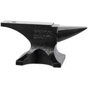 Single Horn Anvil, 55lbs Cast Steel Anvil, High Hardness Rugged Round Horn Anvil for Blacksmiths, with Large V952-GZDJG25KG000U4QUNV0
