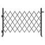 Single Folding Security Gate, Lockable Scissor Gate with 360 degree Swivel Casters, Outdoor Barricade Steel V952-GZDZDAQM5157ODKJ1001V0