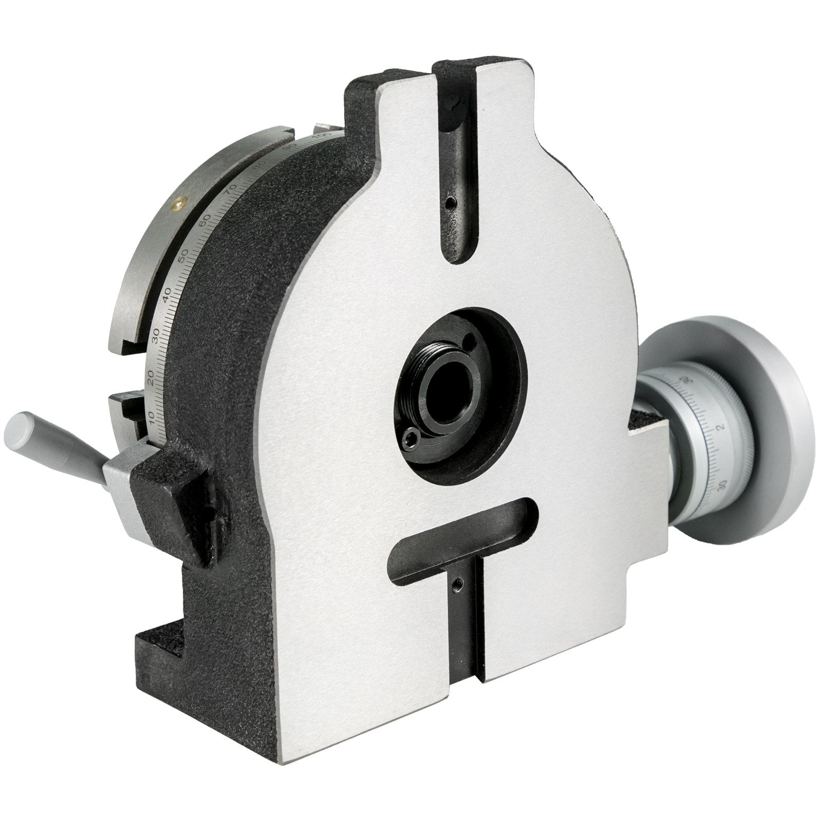 Rotary Table 6inch(150mm) Horizontal Vertical Milling Table 2/5inch(10mm) 4-Slot Milling Rotary Table MT-2 V952-GZT6CSCTJFCB00001V0