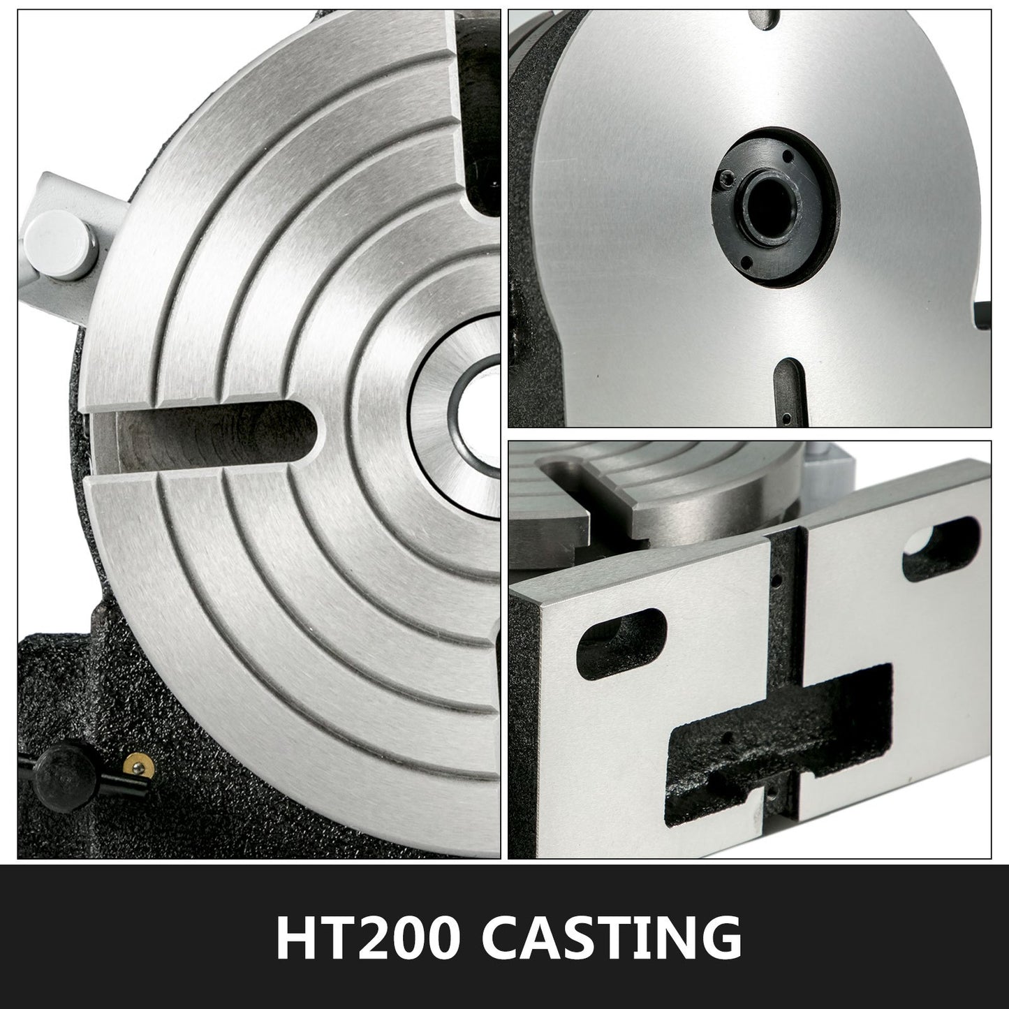 Rotary Table 8Inch Horizontal Vertical HV8 Precision 3MT Milling Drilling Machine Vernier Reading Milling V952-GZTHV-80000000001V0