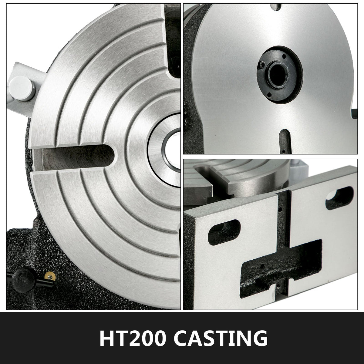 Rotary Table 8Inch Horizontal Vertical HV8 Precision 3MT Milling Drilling Machine Vernier Reading Milling V952-GZTHV-80000000001V0