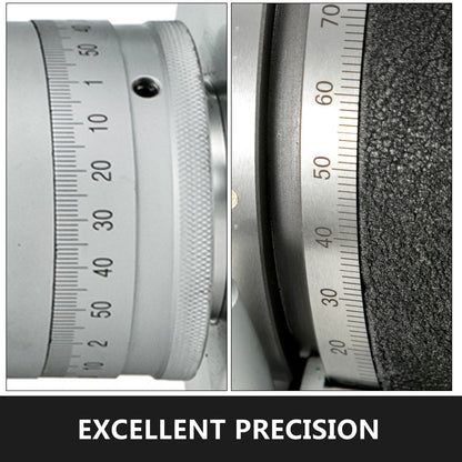 Rotary Table 8Inch Horizontal Vertical HV8 Precision 3MT Milling Drilling Machine Vernier Reading Milling V952-GZTHV-80000000001V0
